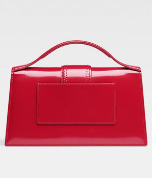 Jacquemus Le Grand Bambino Red Leather Bag- Pre Loved