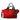 Dolce & Gabbana Red Nylon Calfskin Hand Shoulder Duffel Bag