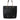 Dolce & Gabbana Black Leather JUNGLE Quilted Shopping Tote Bag