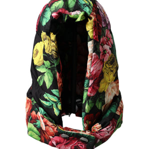 Dolce & Gabbana Hat Multicolor Floral Whole Head Wrap Hat