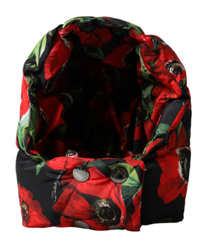 Dolce & Gabbana Multicolor Anemone Whole Head Wrap Hat