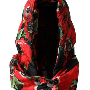 Dolce & Gabbana Multicolor Anemone Whole Head Wrap Hat