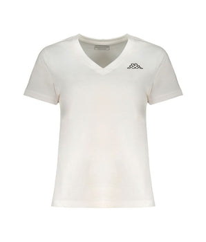 Camisetas y tops de algodón blanco Kappa