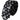 Dolce & Gabbana Black Heart Polka Dot Adjustable Tie