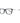 Ermenegildo Zegna Black Plastic Glass (Frames)