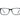 Ermenegildo Zegna Black Plastic Glass (Frames)