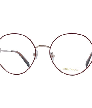 Emilio Pucci Red Metal Glasses (Frames)