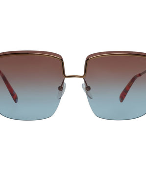 Emilio Pucci Bronze Metal Sunglasses