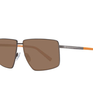 Timberland Brown Metal Sunglasses