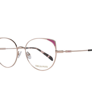 Emilio Pucci Rose Gold Metal Glasses (Frames)