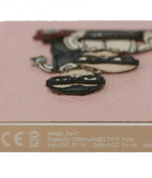 Dolce & Gabbana Charger USB Pink Leather #DGFAMILY Power Bank Dolce & Gabbana 