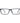 Ermenegildo Zegna Black Plastic Glasses (Frames)