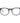 Ermenegildo Zegna Black Plastic Glasses (Frames)