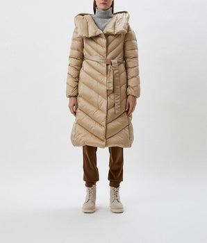 Add Beige Polyamide Jackets & Coat