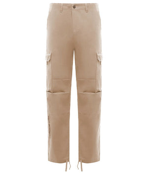 Comme Des Fuckdown Beige Cotton Men Cargo Trouser