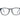Ermenegildo Zegna Black Plastic Glasses (Frames)