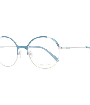 Emilio Pucci Turquoise Metal Glasses (Frames)