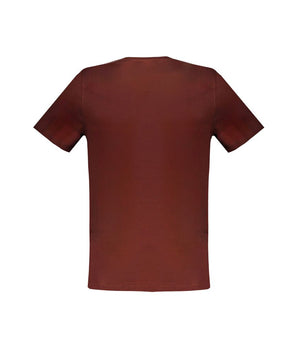 Harmont &amp; Blaine Brown Cotton T-Shirt