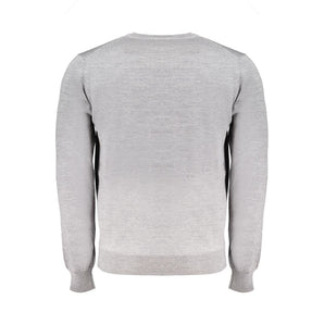 Harmont & Blaine Gray Wool Sweater