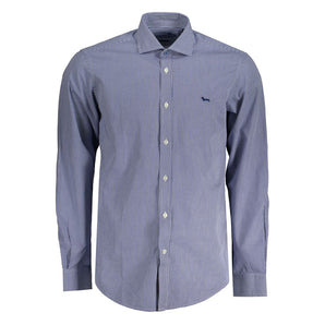 Harmont & Blaine Blue Cotton Shirt