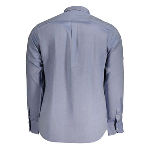 Harmont & Blaine Blue Cotton Shirt