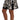 Dolce & Gabbana Black White Floral Baroque Crystal Pencil Skirt Dolce & Gabbana