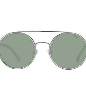 Lozza Gray Metal Sunglasses