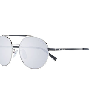 Sting Gray Metal Sunglasses