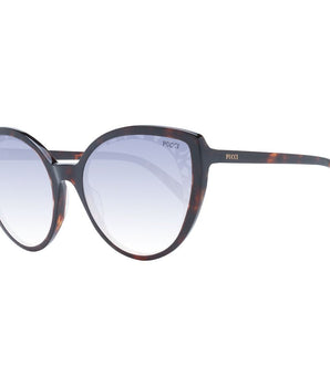 Emilio Pucci Brown Plastic Sunglasses