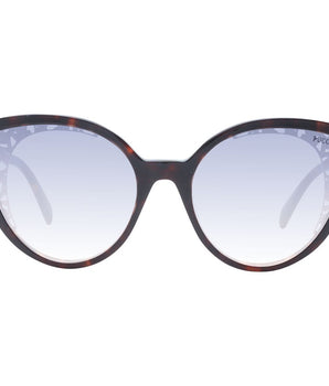 Emilio Pucci Brown Plastic Sunglasses