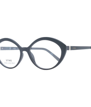 Sting Black Plastic Glasses (Frames)