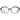 Sting Black Women Glasses Frame