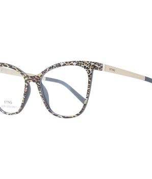 Sting Black Plastic Glasses (Frames)