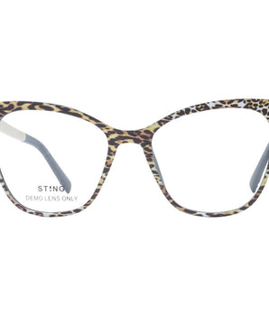Sting Black Plastic Glasses (Frames)