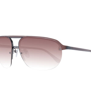 Lozza Brown Acetate & Plastic Sunglasses