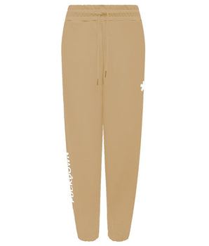 Comme Des Fuckdown Brown Cotton Women Pants