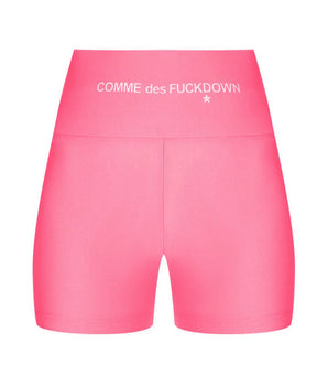 Comme Des Fuckdown Pink Polyester Short