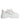 Dolce & Gabbana White Silver Chunky Platform Sneakers Shoes