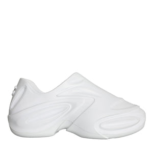 Dolce & Gabbana White Foiled Rubber Toy Low Top Sneakers Shoes