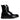 Dolce & Gabbana Black Leather Lace Up Men Mid Calf Boots Shoes