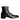 Dolce & Gabbana Black Lambskin Leather Men Ankle Boots Shoes