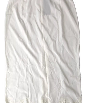 Dolce &amp; Gabbana White Lingerie Half Slip Sleepwear Underwear