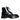 Dolce & Gabbana Black Leather Lace Up Ankle Boots Men Shoes