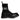 Dolce & Gabbana Black DG Logo Horse Sock Ankle Boots Shoes