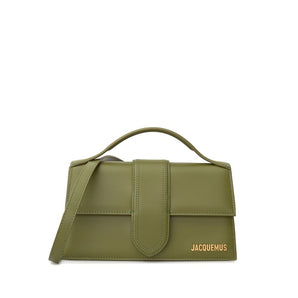 Jacquemus Green Leather Shoulder Bag