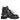 Dolce & Gabbana Black Leather Studs Embellished Combat Boots Shoes