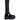 Dolce & Gabbana Black Leather Jersey Knee High Boots Shoes