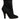 Dolce & Gabbana Black Suede Leather Mid Calf Boots Shoes