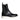 Dolce & Gabbana Black Leather Combat Mid Calf Boots Shoes