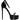 Dolce & Gabbana Black Keira Leather Crystals Sandals Heels Shoes